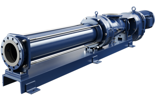 SEEPEX BNM maintain-in-place progressive cavity pump, a large standard pump fitted with smart maintenance solutions.