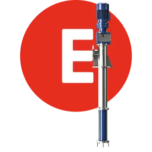 E - Pompa półzanurzeniowa