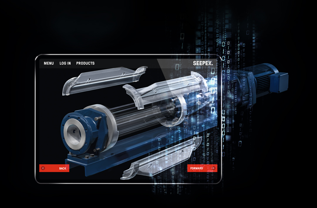 SEEPEX-huoltosovellusten avulla käyttäjät voivat saada teknistä tukea SEEPEX-pumpuille ja tilata varaosia nopeasti ja helposti.